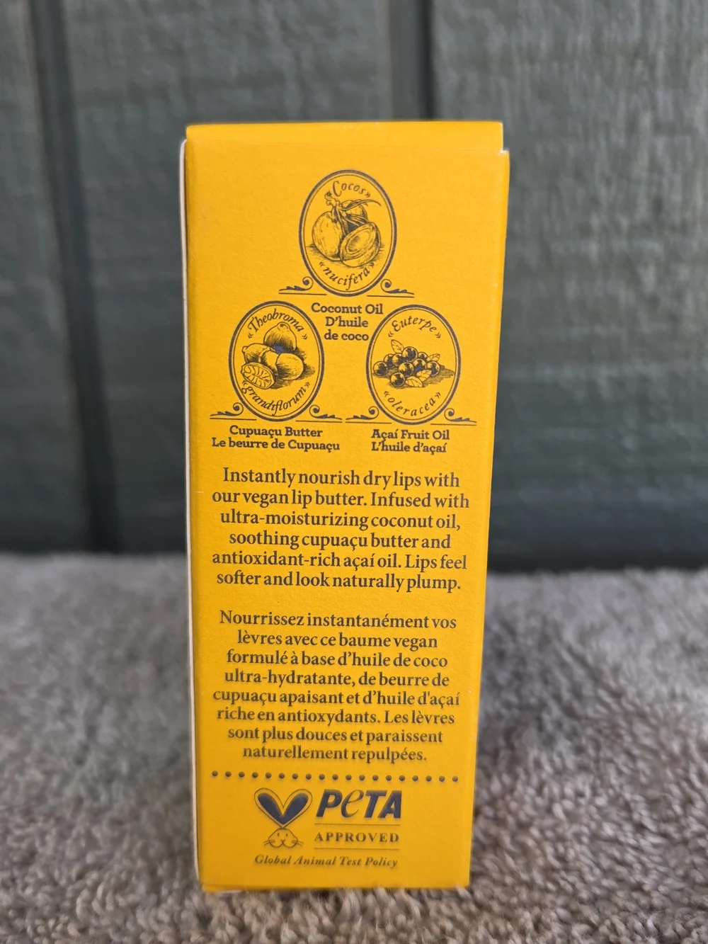 Sol de Janeiro Brazilian Kiss Lip Butter - Caramelized Vanilla (Yellow)